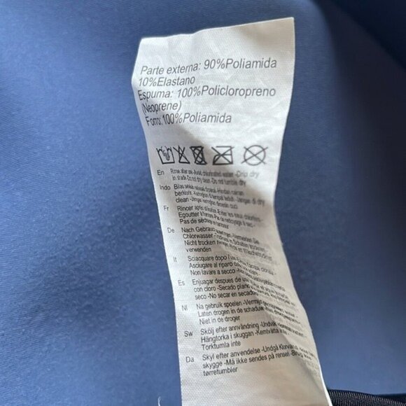 Rip Curl 2mm Dawn Patrol Short Sleeve Springsuit WetSuit Blue Size 12 $120 MSRP - Picture 8 of 8